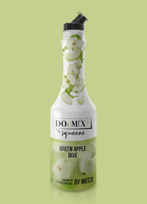 Obrázek GREEN APPLE DIVE SQUEEZE (zelené jablko) 6 x 1,3 KG